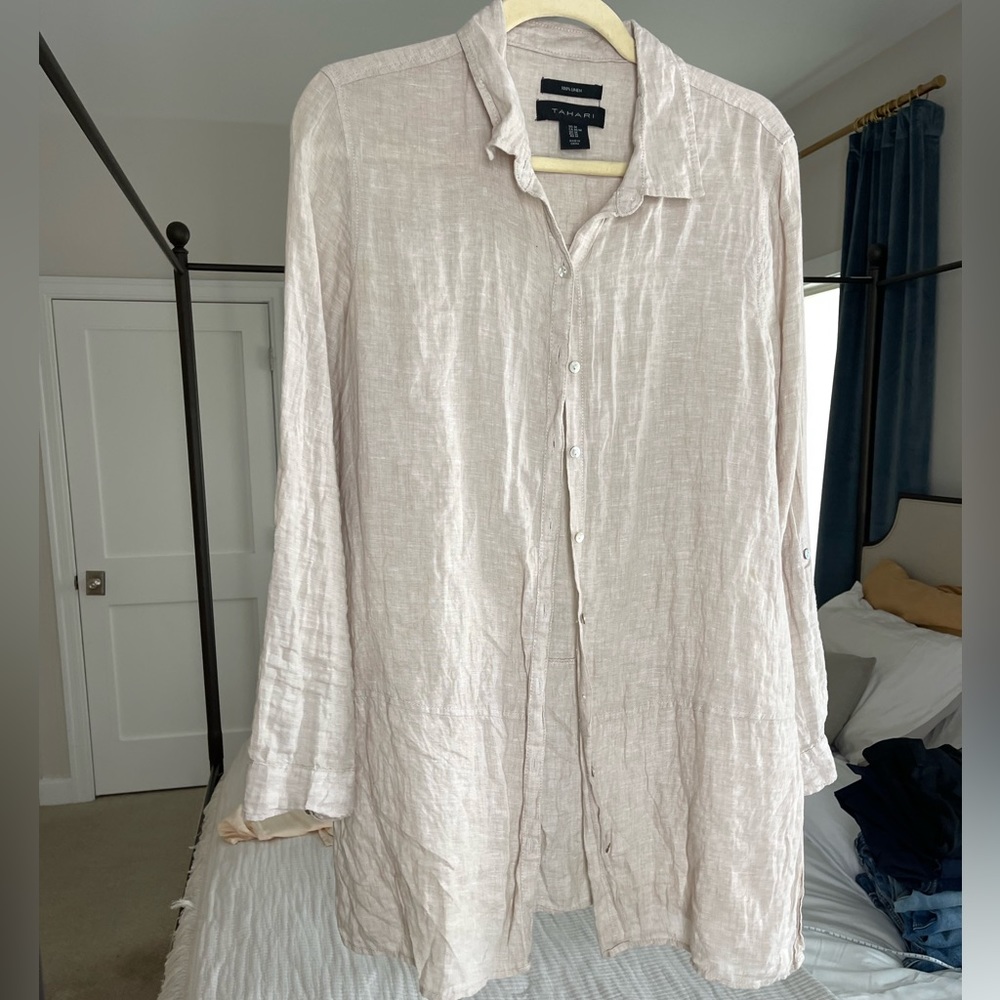 Vintage Linen long shirt